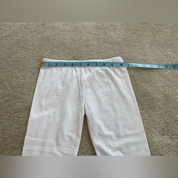 Orange Ruffle Tank Top with White Capri Pants - Girl’s Size: Small 7/8 - Picture 6 of 8